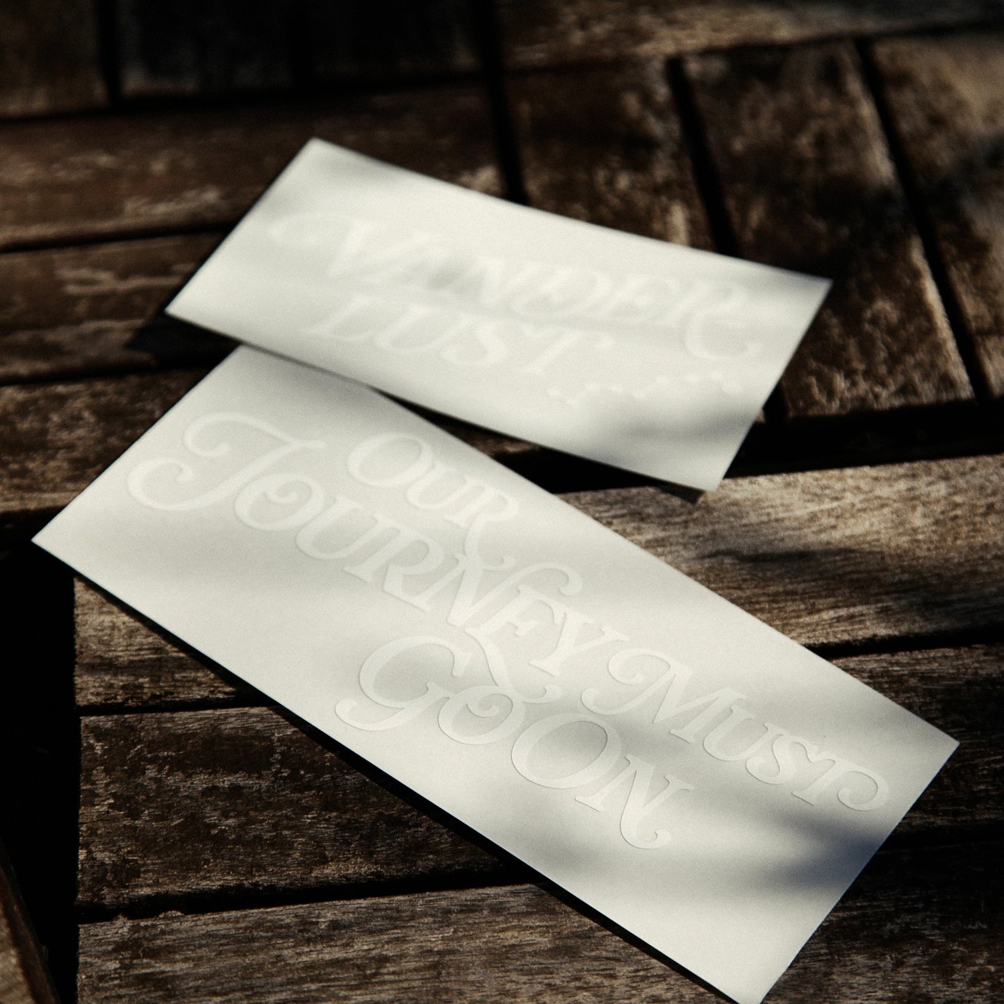 Our Journey Cutting Stickers 2P
