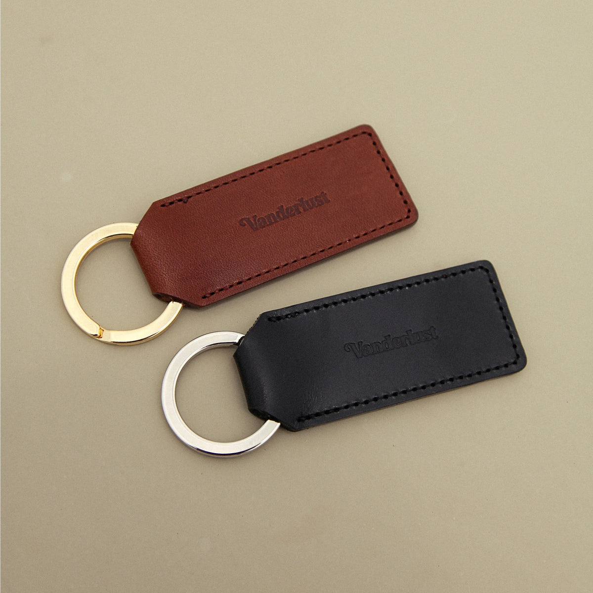 Leather Key Ring